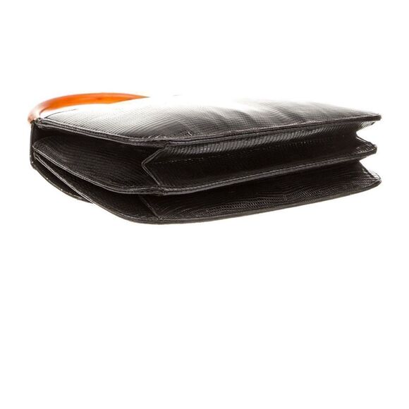 Gucci Top Handle black lizard print Bag - Picture 14 of 16